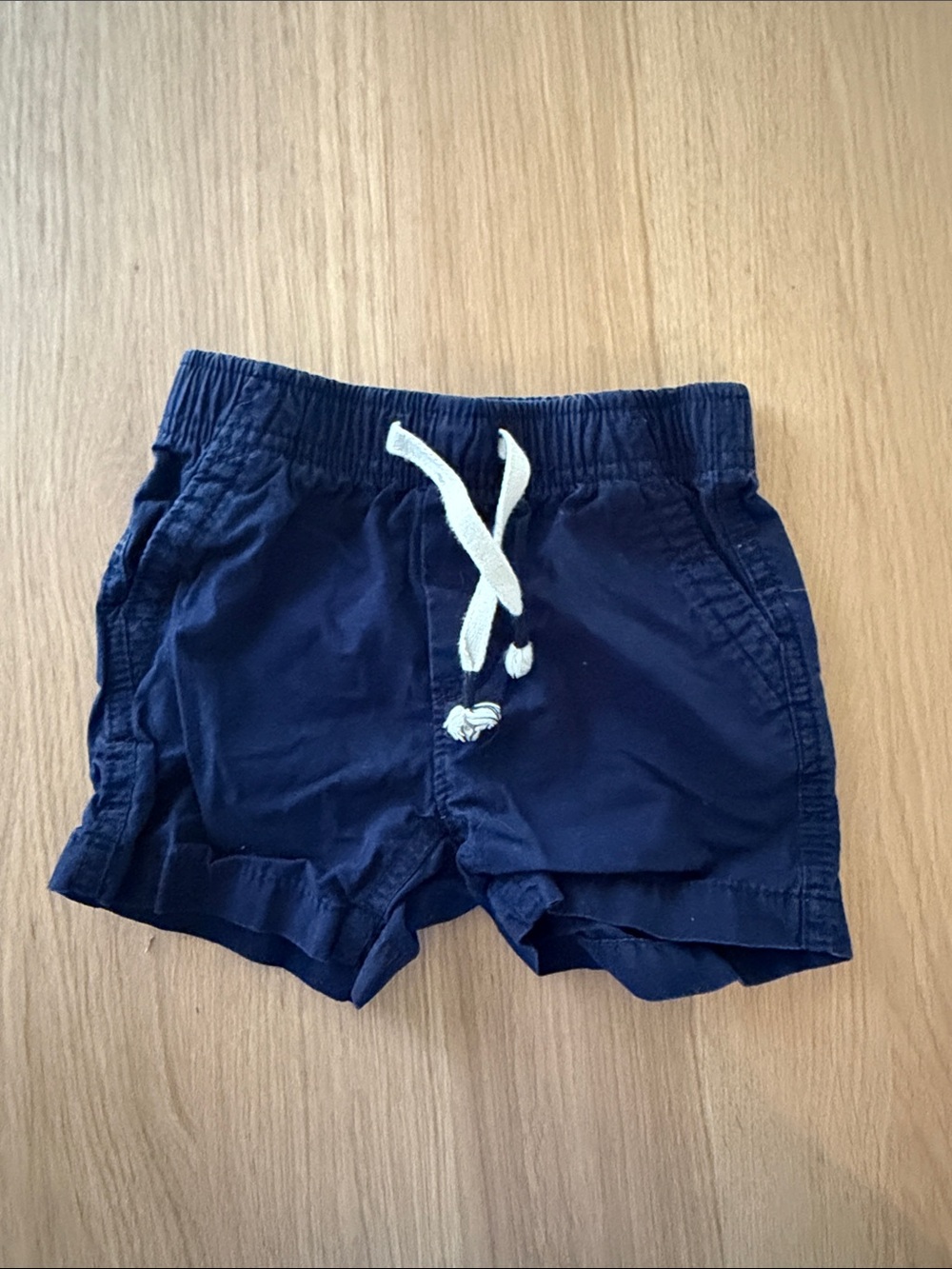 GAP Navy Pull‑Tie Kids Shorts